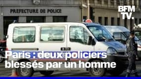 Paris: deux policiers légèrement blessés par un homme devant la préfecture de police