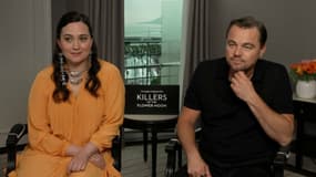 Lily Gladstone et Leonardo DiCaprio, les stars du nouveau film de Martin Scorsese "Killers of the Flower Moon"