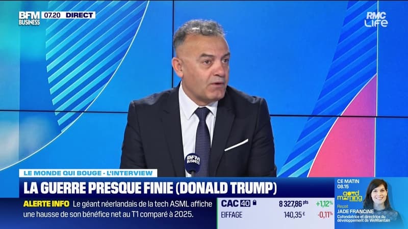 Le monde qui bouge - L'Interview : La guerre presque finie (Donald Trump) - 15/04