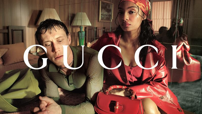 Poses sensuelles et looks structurés, Xavier Dolan signe la nouvelle campagne estivale de Gucci