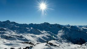 A la plus haute station de France, Val Thorens, l'enneigement n'est pas un problème.