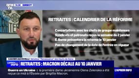 Retraites: pour Xavier Iacovelli, le nouveau calendrier va permettre "de continuer le dialogue avec les nouveaux représentants des partis politiques"