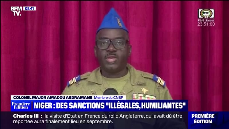 Niger: les putschistes dénoncent des sanctions 