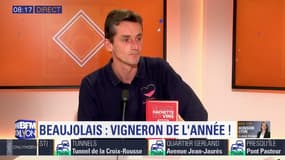 "Être désigné vigneron de l'année, c'est quelque chose d'énorme", pour Arnaud Aucoeur, vigneron à Villié Morgon