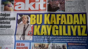 Angela Merkel en une du quotidien turc Yeni Akit 