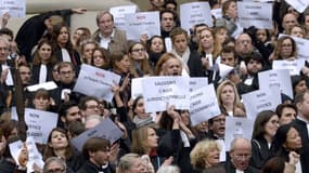 Les avocats ne veulent pas du projet de réforme de l'aide juridictionnelle voulue par Christiane Taubira