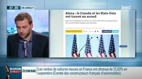 Nouvel accord commercial entre le Canada et les Etats-Unis
