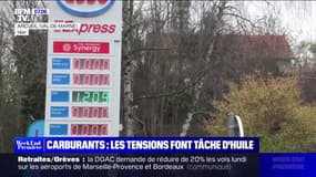 Carburants: les tensions font tâche d'huile