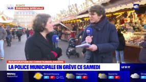 Marché de Noël de Strasbourg: les policiers municipaux en grève ce samedi