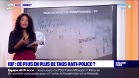 Île-de-France : Tags anti-police, plus fréquents qu'avant ?