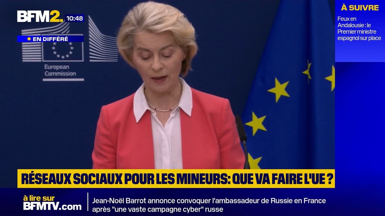 Sosyal Medya: Ursula von der Leyen, 'Farklı Yaş Gruplarına Göre Kademeli Erişim' Öneriyor