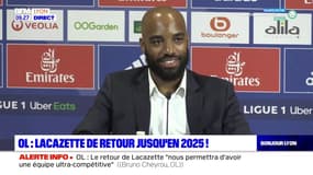 Atteindre le sommet du classement des buteurs de l'OL, un objectif pour Alexandre Lacazette?