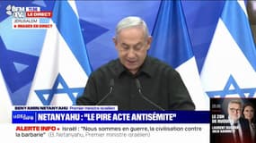 Benjamin Netanyahu: "Nous faisons tout notre possible pour détruire le Hamas à Gaza"