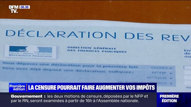 Pourquoi la censure du gouvernement Barnier pourrait faire augmenter vos impôts en 2025