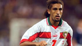 Mustapha Hadji avec le Maroc en 1998
