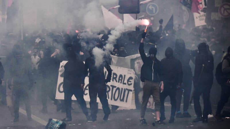 Des violences ont émaillé les manifestations du 1er-mai à Paris