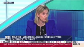 Pannier-Runacher: "J'ai sur la table une trentaine de projets de relocalisation que nous allons étudier un par un"