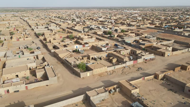 La ville de Kidal,  dans l'Est du Mali (Photo d'illustration)