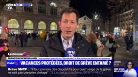 Grève à la SNCF: pour François-Xavier Bellamy (vice-président exécutif des “Républicains”), les syndicats ne défendent "que leurs propres intérêts"