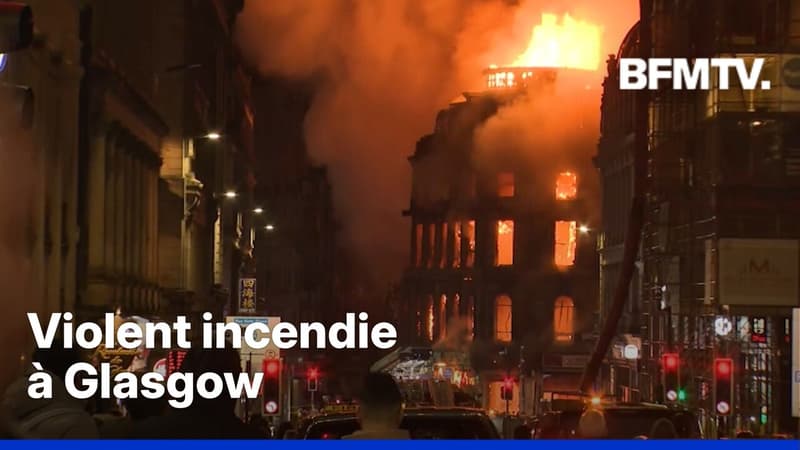 Écosse: un violent incendie près de la gare centrale de Glasgow paralyse le trafic ferroviaire