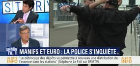 Manifestations et Euro: la police s'inquiète