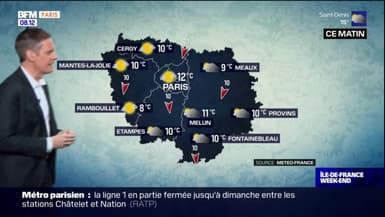 Météo Paris-Île-de-France: les nuages gagnent du terrain cet après-midi, jusqu'à 20°C à Meaux