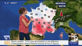 La météo pour ce mercredi 14 juin 2017