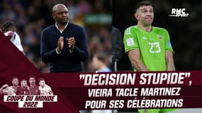 France-Argentine : "Une décision stupide", Vieira tacle Martinez pour ses célébrations