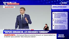 Emmanuel Macron veut interdire les téléphones portables "avant 11 ans" et "l'accès aux réseaux sociaux" avant 15 ans