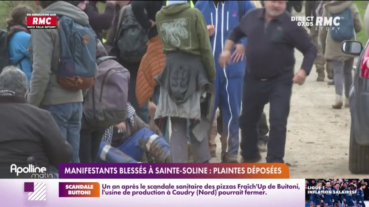 Manifestants blessés à SainteSoline plaintes déposées