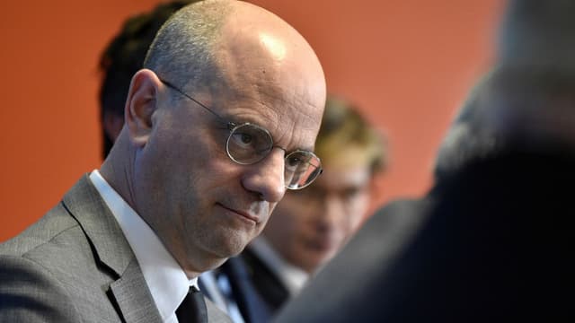 Jean-Michel Blanquer le 29 mars 2018 à Aurillac