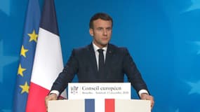 Emmanuel Macron le 11 décembre 2020