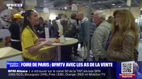 Foire de Paris: les démonstrateurs, des as de la vente