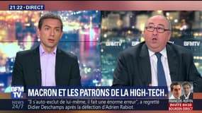 Emmanuel Macron a reçu les patrons de la high-tech mondiale à l'Élysée