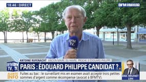 Édouard Philippe candidat à Paris ? "Il pourrait rassembler un grand nombre de suffrages", répond Antoine Rufenacht, l'ancien maire du Havre