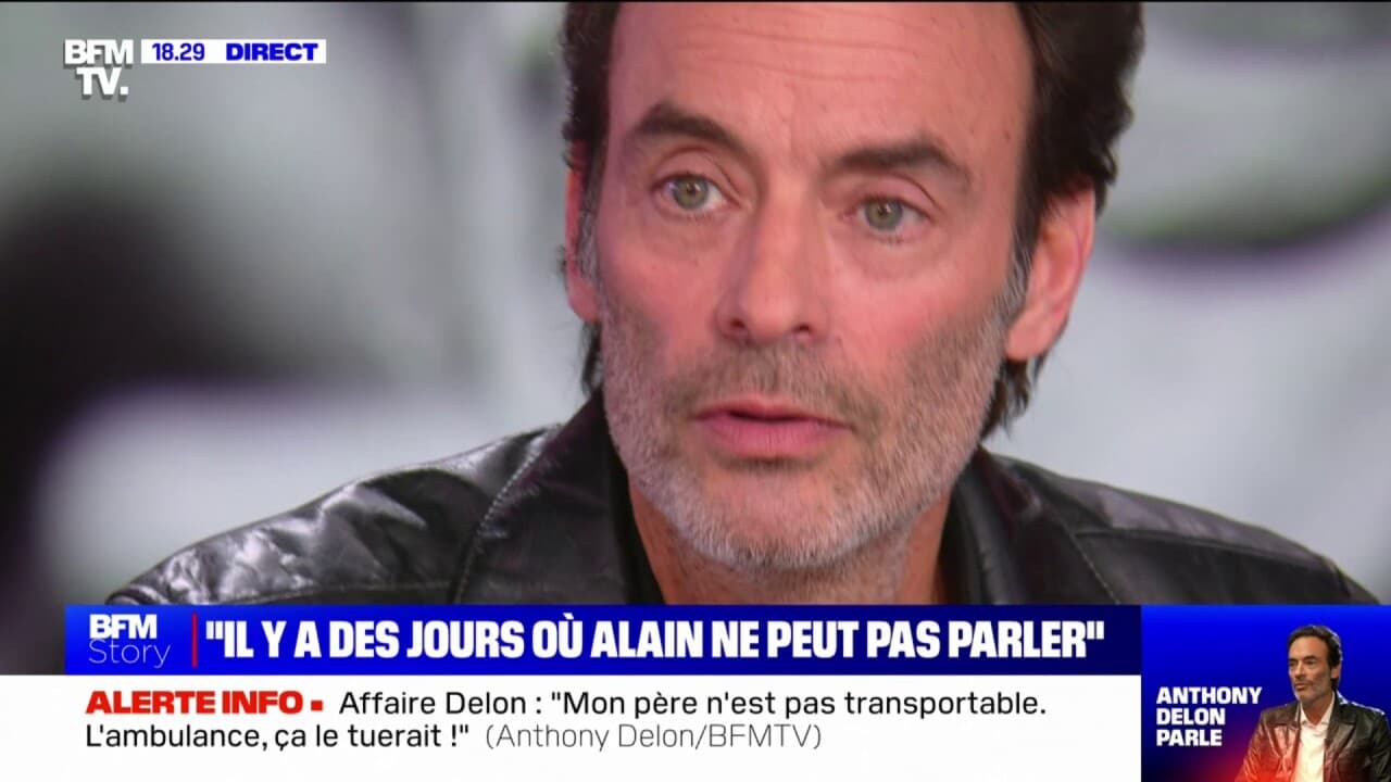 Anthony Delon "Je me bats pour [Alain Delon], je ne me bats pas pour