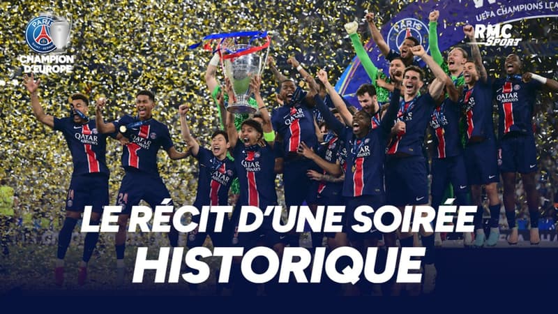 PSG Champion d'Europe : Le récit d'une soirée HISTORIQUE