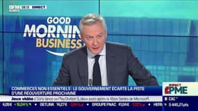 Bruno Le Maire: "sur les loyers, on peut faire un peu mieux pour soutenir les commerçants et PME"