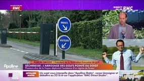 On peut tout dire sur RMC : L'arrosage des golfs pointé du doigt en raison de la sécheresse - 05/08