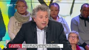 Antisémitisme : la mise au point de @GWGoldnadel -" Il ne faut pas faire de publicité à des actes isolés. Tu donnes un écho invraisemblable à cela et tu donnes des idées à d'autres ! #GGRMC