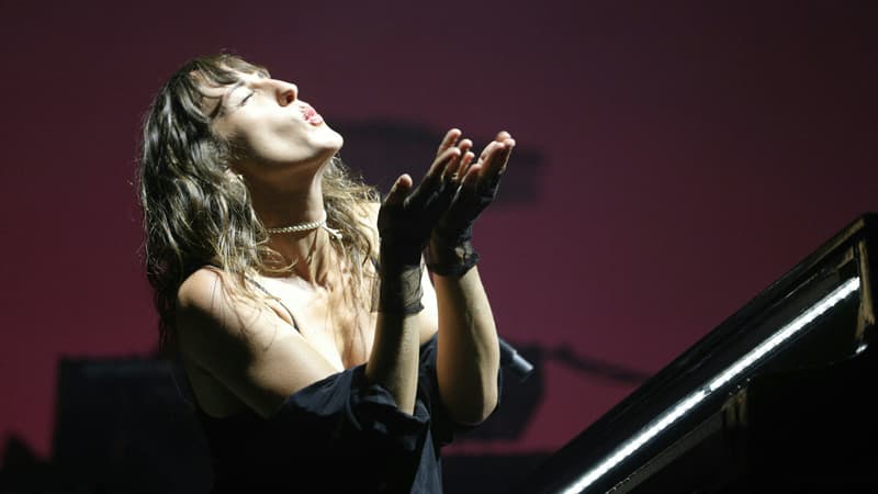 Juliette Armanet en concert à Ajaccio, le 31 juillet 2023