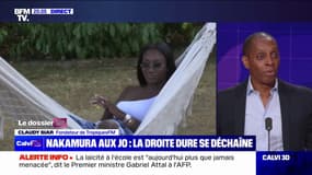 Aya Nakamura aux JO: "Si elle a des millions de gens qui la suivent à travers le monde, c'est parce qu'elle correspond à ce qu'est le monde d'aujourd'hui", estime Claudy Siar (fondateur de Tropiques FM)