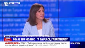 "Elle n'est pas à ma place, c'est peut-être ce qu'elle regrette": Anne Hidalgo répond à Ségolène Royal sur BFMTV