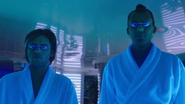 OrelSan et Stromae dans le clip "La Pluie"