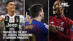 Trophée Fifa The Best : Les joueurs, entraîneurs et gardiens finalistes (trois par catégorie)