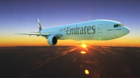 Un avion Boeing 777 d'Emirates Airlines (Photo d'illustration) 