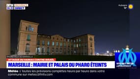 Marseille: la mairie et le palais du Pharo éteints en soutien et en hommage aux victimes 