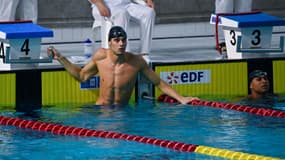Nikita Baez lors des championnats de France de natation, le 18 juin 2025.
