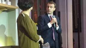 Emmanuel Macron s'est exprimé devant la presse ce mardi au Grand Palais.
