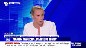 Marion Maréchal invitée de BFMTV - 28/08